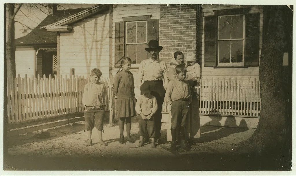 John Paulk and family. One of the most prosperous farmers in the…, Georgia, 1915