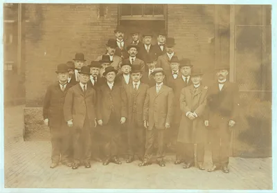 Corps of Truant Officers.  Location: Boston, Massachusetts, 1909