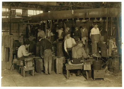 J.C. Wheaton Glass Wks. Location: Millville, New Jersey, 1909