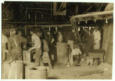J.C. Wheaton Glass Wks. Location: Millville, New Jersey, 1909