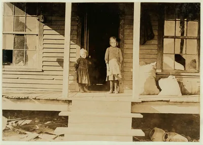 A home in Cherryville. Soon to go to work.  Location: Cherryville,…, North Carolina, 1908