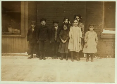 Boys and Girls form Canneries, School #3, Buffalo, N.Y. 1) Josephine…, New York (State), 1910