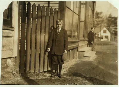 Louis Zabawa, 33 East St. Has been a band boy in #10 Mill, two years…, Massachusetts, 1911