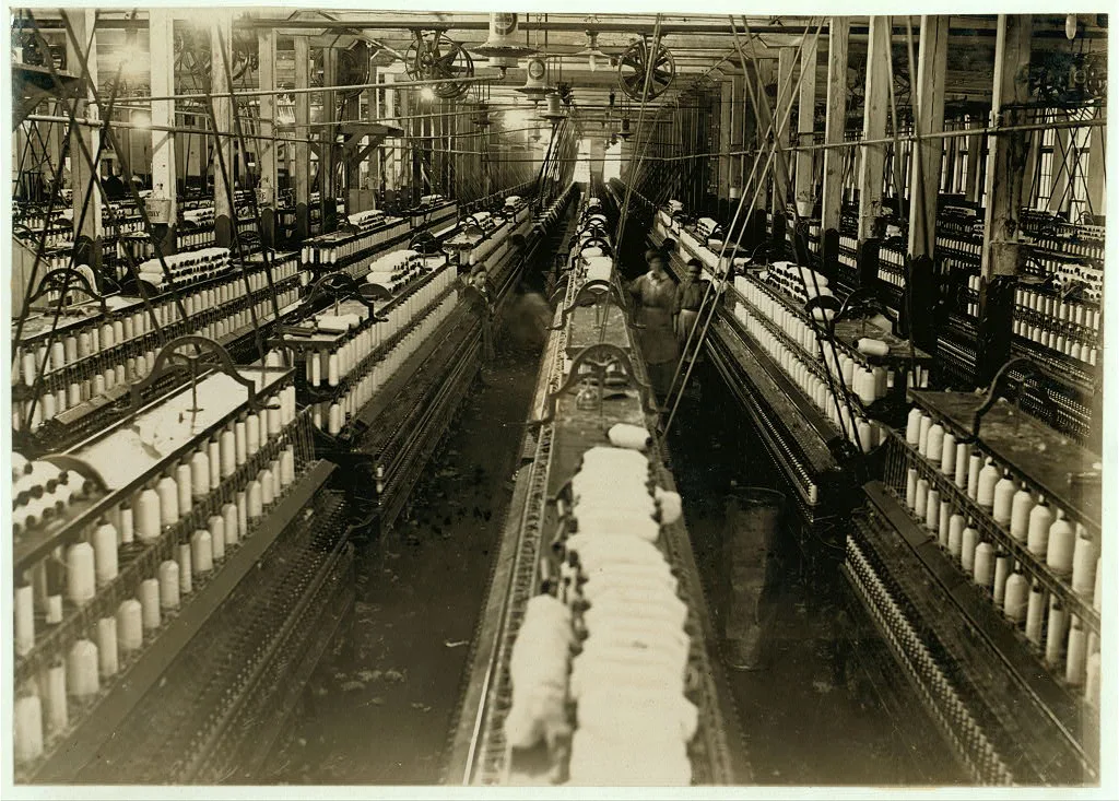 Interior of Kesler Mfg. Co., Salisbury, N.C.  Location: Salisbury,…, North Carolina, 1908