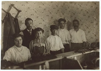 Some of the cigarmakers F. Sierra Co. Tampa, Fla.  Location: Tampa,…, Florida, 1909
