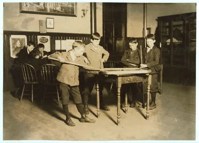 United Workers Boy's Club. New Haven, Conn. Getting hold of the…, Connecticut, 1909