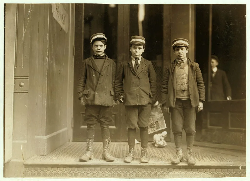 New Haven, Conn., March 8, 1909. Messenger boys. They work until 11…, Connecticut