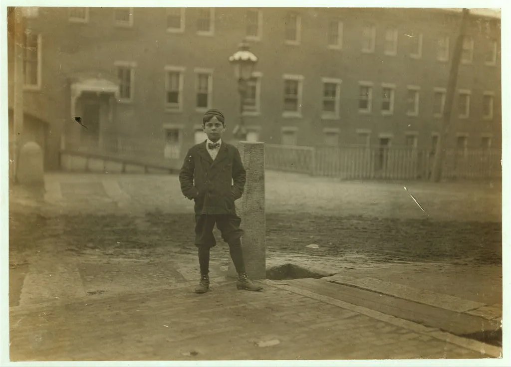 George Brown. Measures a little over 50 inches in height. See also…, New Hampshire, 1909