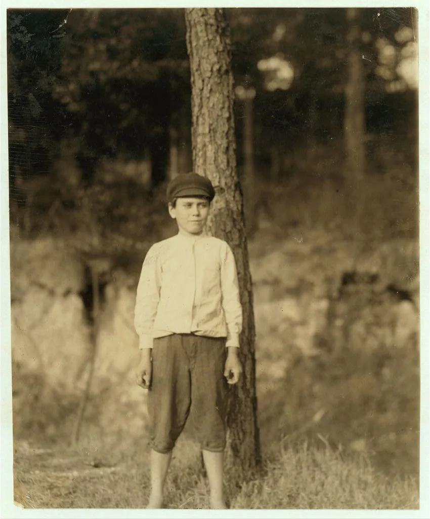 Elmer Skinner, 10 yrs. old. Turner in Massey Hosiery Mill, Columbus,…, Georgia, 1913