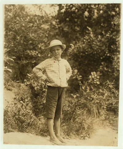 Charley Herring, 9 year old Helper in Ga. Hosiery Mill, Columbus Ga.…, Georgia, 1913