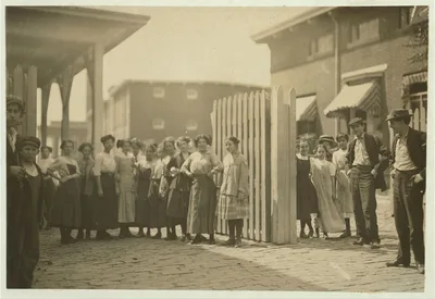 Group of workers in the Carding and weaving room of the Kilburn…, Massachusetts, 1911