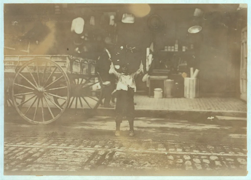 Philip Descon, 34 Charter Street. About 10 years old. Didn't know age…, Massachusetts, 1912