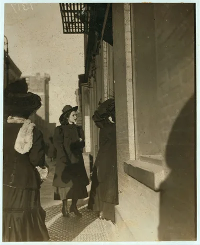 Wanamaker's 8:30 A.M. Location: New York, New York (State), 1910