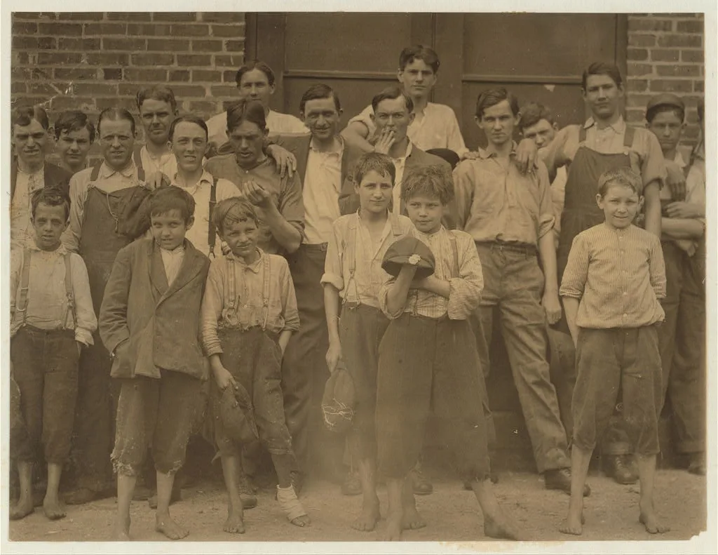 A few of the young workers in Beaumont Mill, Spartenberg [sic]. …, South Carolina, 1912