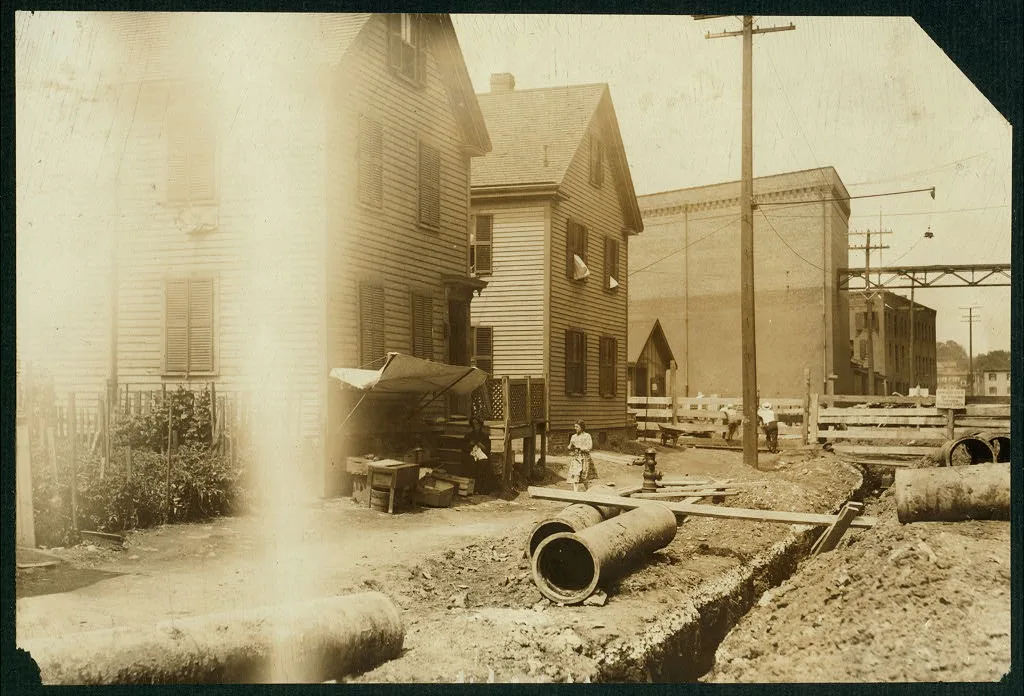 View of 64[?] Medford Street, Somerville, Mass. See also other photo.…, Massachusetts, 1912