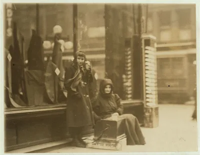 Beggar girl who sings and begs downtown day and night. May 7th, 1910.…, Missouri