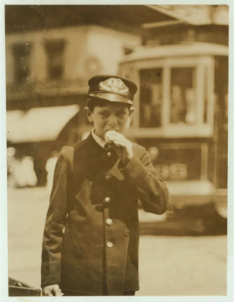 Lunch Time, 14th St., N.Y.  Location: New York, New York (State), 1910