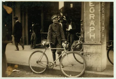 Postal Telegraph messenger.  Location: Birmingham, Alabama, 1910