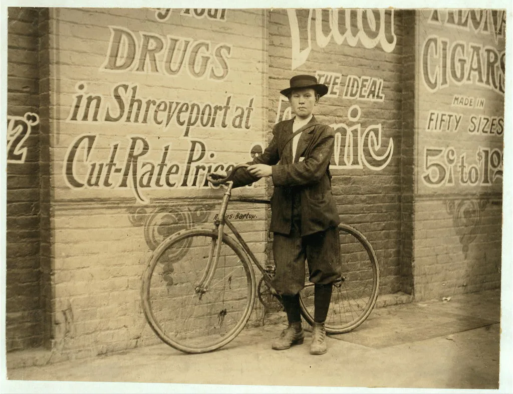Howard Williams, thirteen year old delivery boy for Shreveport, La.…, Louisiana, 1913