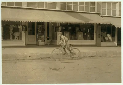 Percy Neville, eleven year old messenger boy. Messenger boy #6 for…, Louisiana, 1913