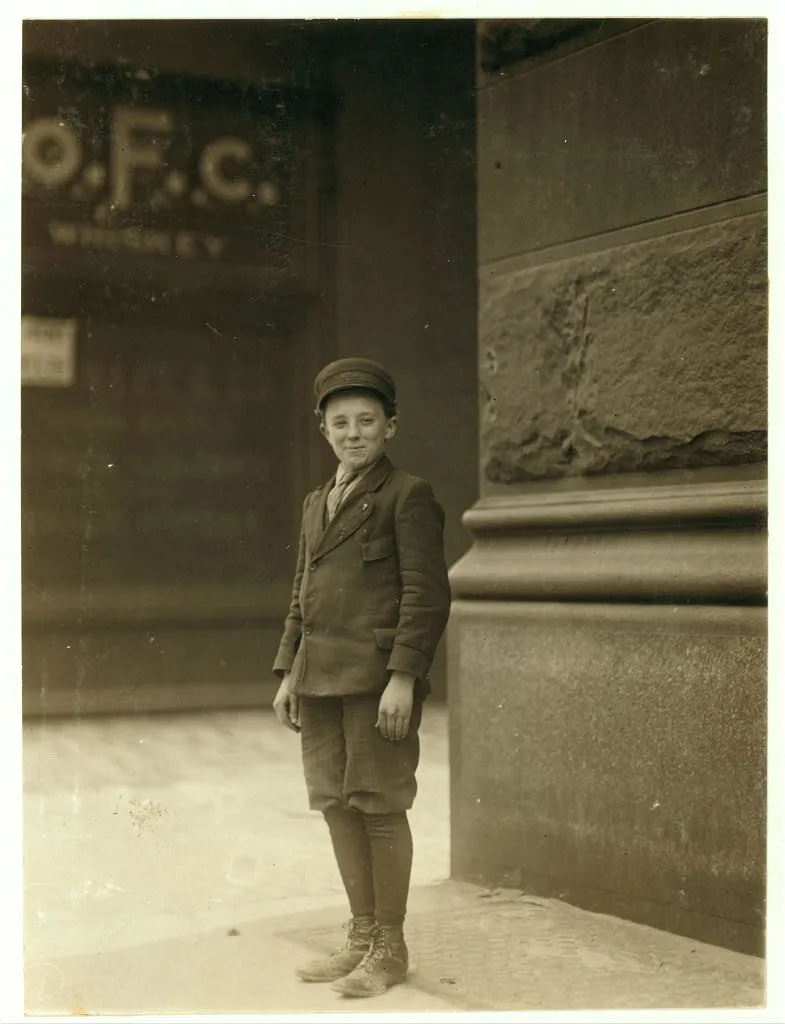 Boy working in Inland Type Foundry, May 12th, 1910.  Location: St.…, Missouri