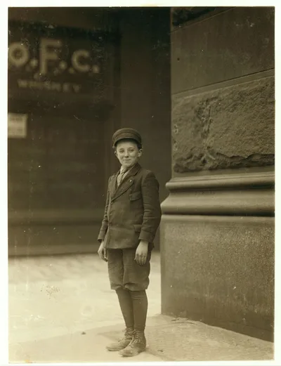 Boy working in Inland Type Foundry, May 12th, 1910.  Location: St.…, Missouri