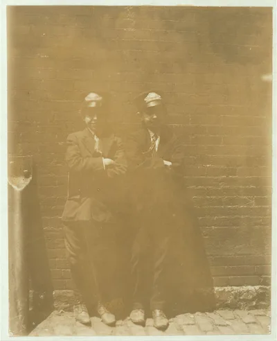 Young messengers, Olive St.  Location: St. Louis, Missouri, 1910