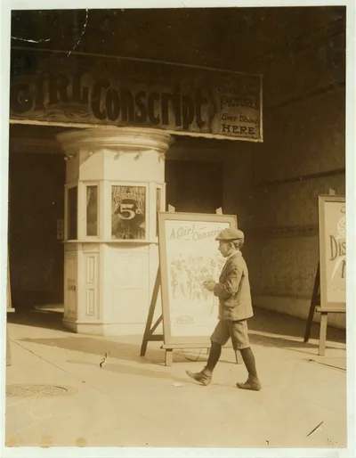 Where some of the newsboy's money goes.  Location: Wilmington,…, Delaware, 1910