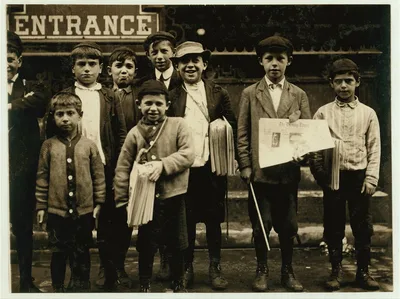 These boys were tossing and pitching pennies, on Sunday, June 12,…, Pennsylvania, 1910