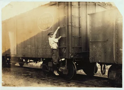 15-year old boy who says he works some for the railroad.  Mountain…, Missouri, 1916