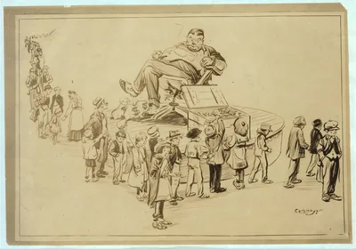 Cartoon, 1913