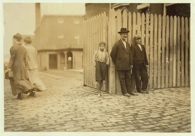 Boy does not work but is same size as some we saw yesterday. …, Massachusetts, 1911