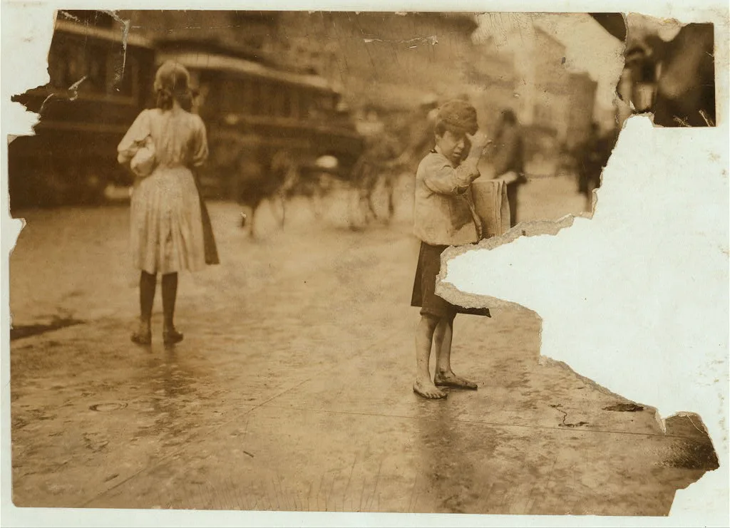 [John White, 189 Union St., a newsboy said he was "10." Fall River,…, Massachusetts, 1911