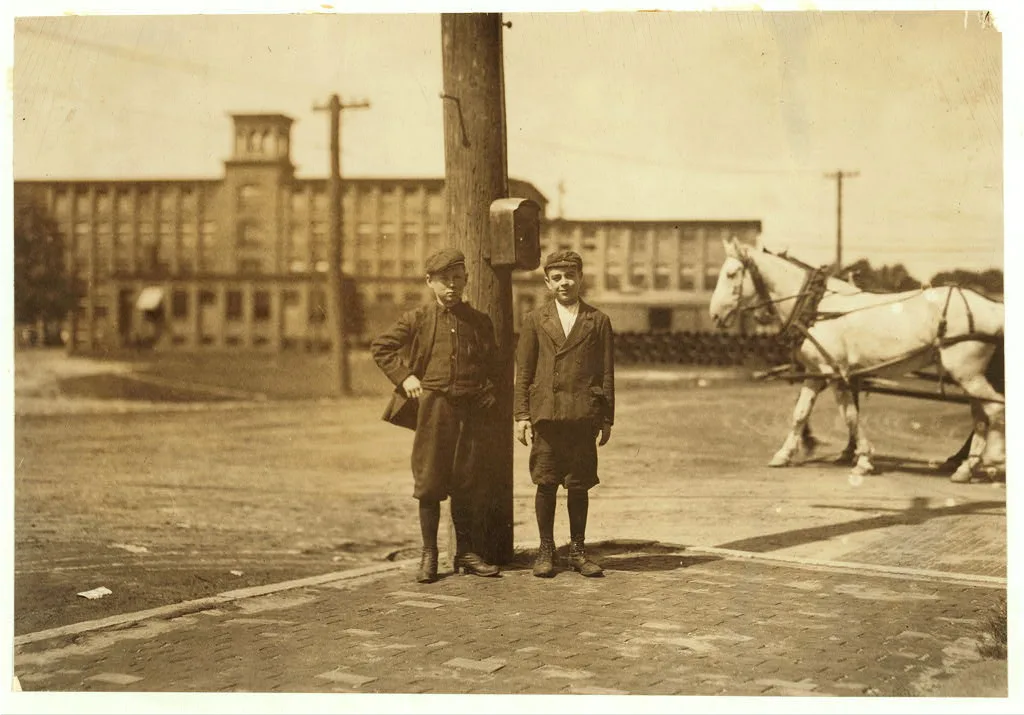 Alfred Gengreau, 20 Beaudry St., Joseph Miner, 15 Water St. Both work…, Massachusetts, 1911