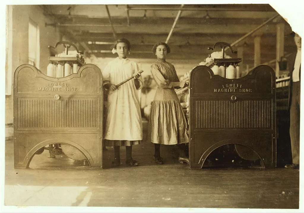 Mamie and her sister Eglantine, about 15 yr.  Location: Winchendon,…, Massachusetts, 1911