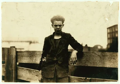 Portuguese. John Silvra, 64 Wooley St., 15 year old doffer. Borden…, Massachusetts, 1916