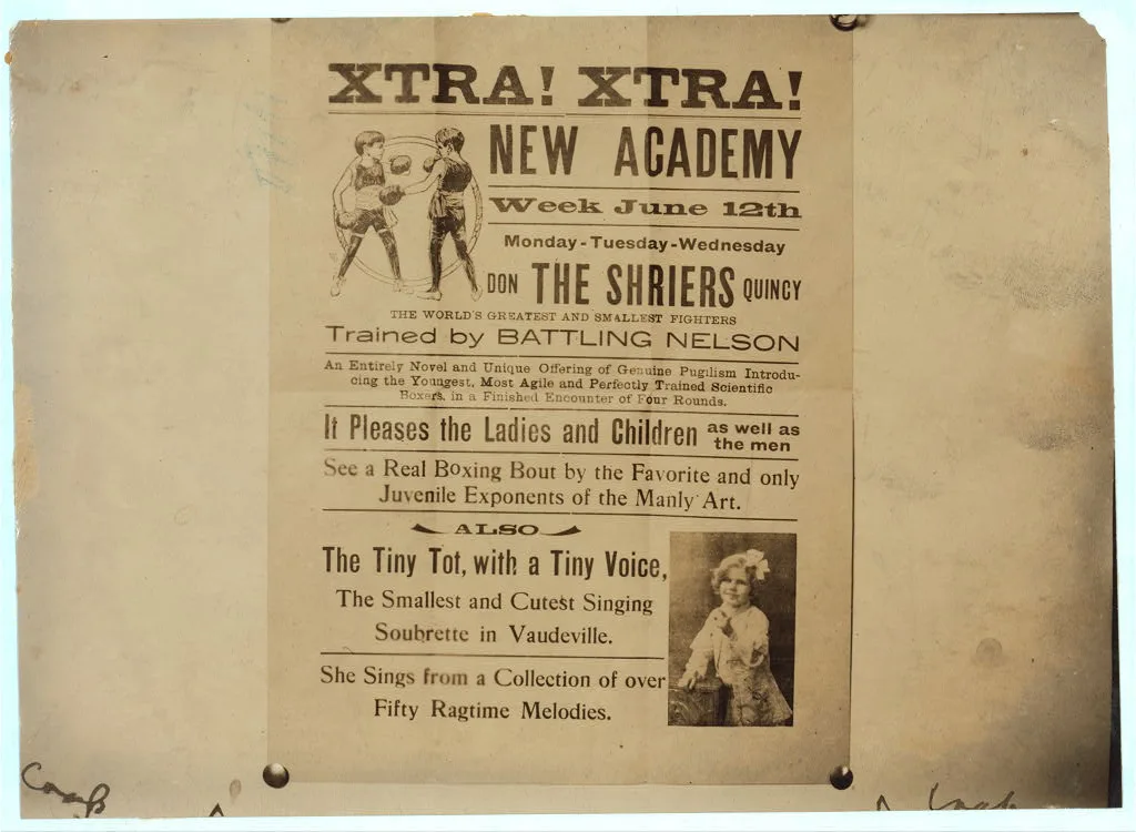 [Hand bill advertising vaudeville acts by the Shrier children. See…, District Of Columbia, 1912