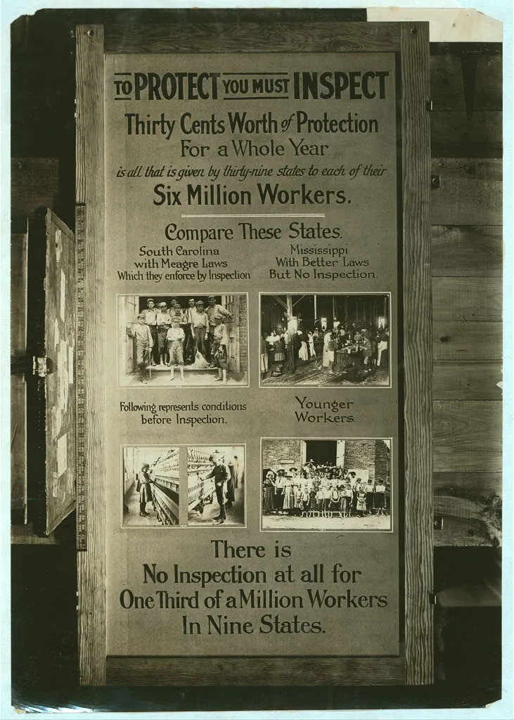 Exhibit panel, 1913