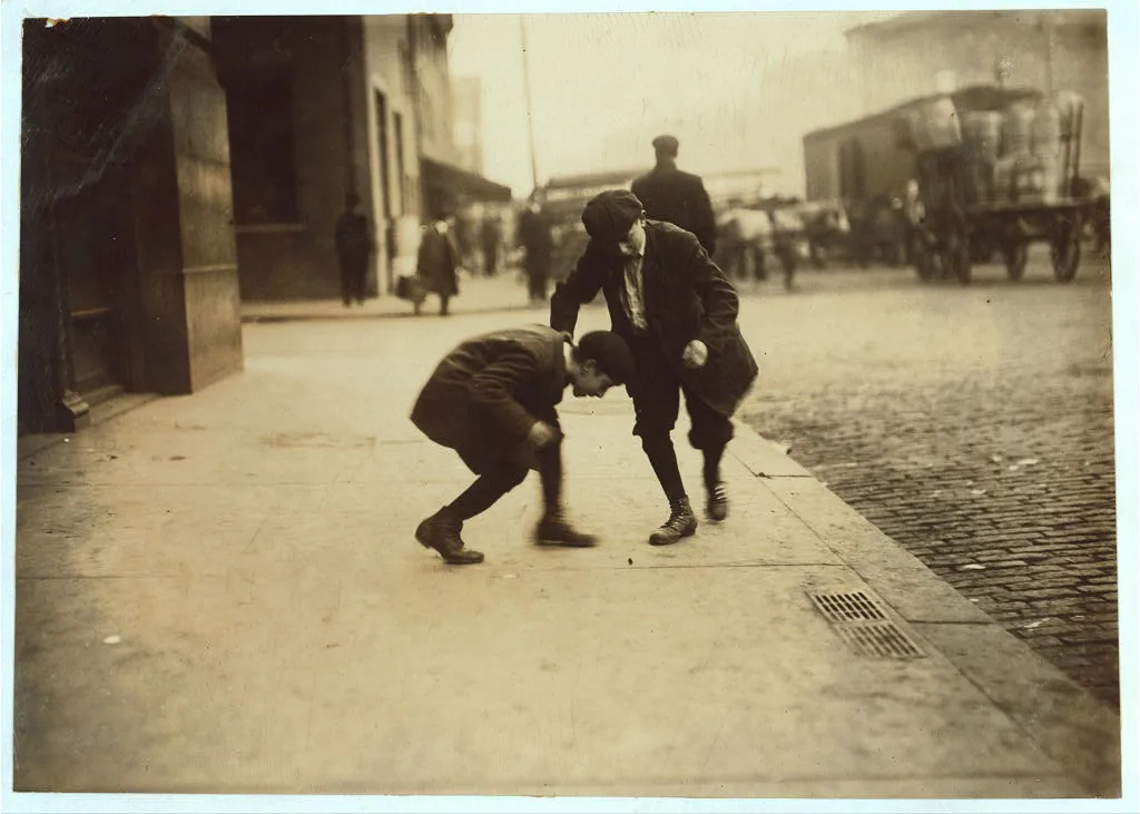 Pitching Pennies, Providence, R.I. (For Child Welfare Exhibit…, Rhode Island, 1912