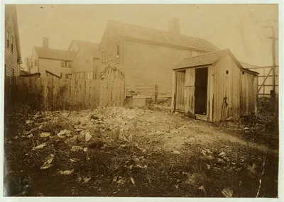 (For Child Welfare Exhibit 1912-13.) Housing conditions, Elm St.,…, Rhode Island