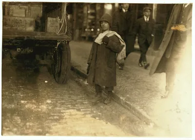 Lemon Boy. Market.  Location: Boston, Massachusetts, 1917