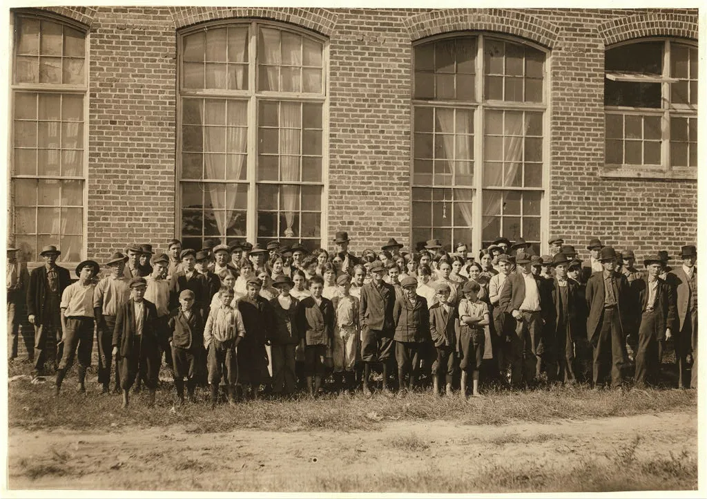 Workers in Victory Mfg. Co. See North Carolina report.  Location:…, 1914