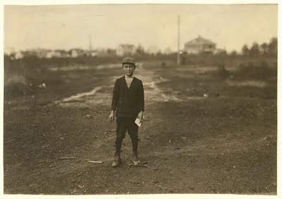 Hugh Dixon a 10 year old boy who says he's been working in the Shaw…, North Carolina, 1914