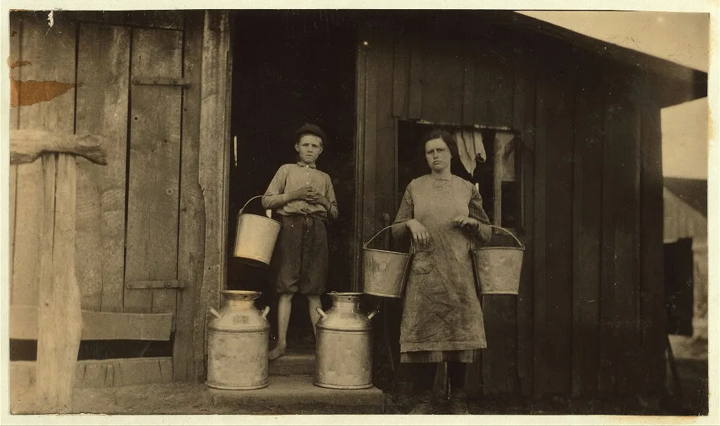 [Series showing the day's work of Estelle and Felix Humphrey. See…, Kentucky, 1916