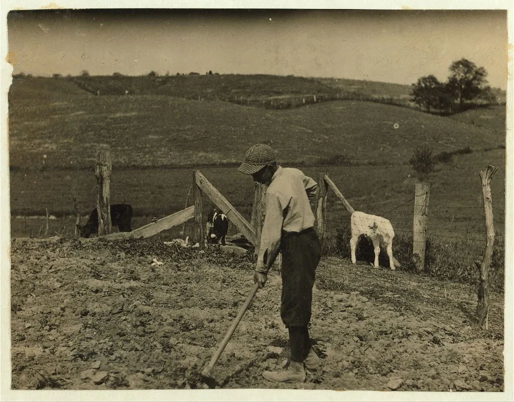 Orval Riggins. See card and report. L.W. Hine.  Location:…, Kentucky, 1916