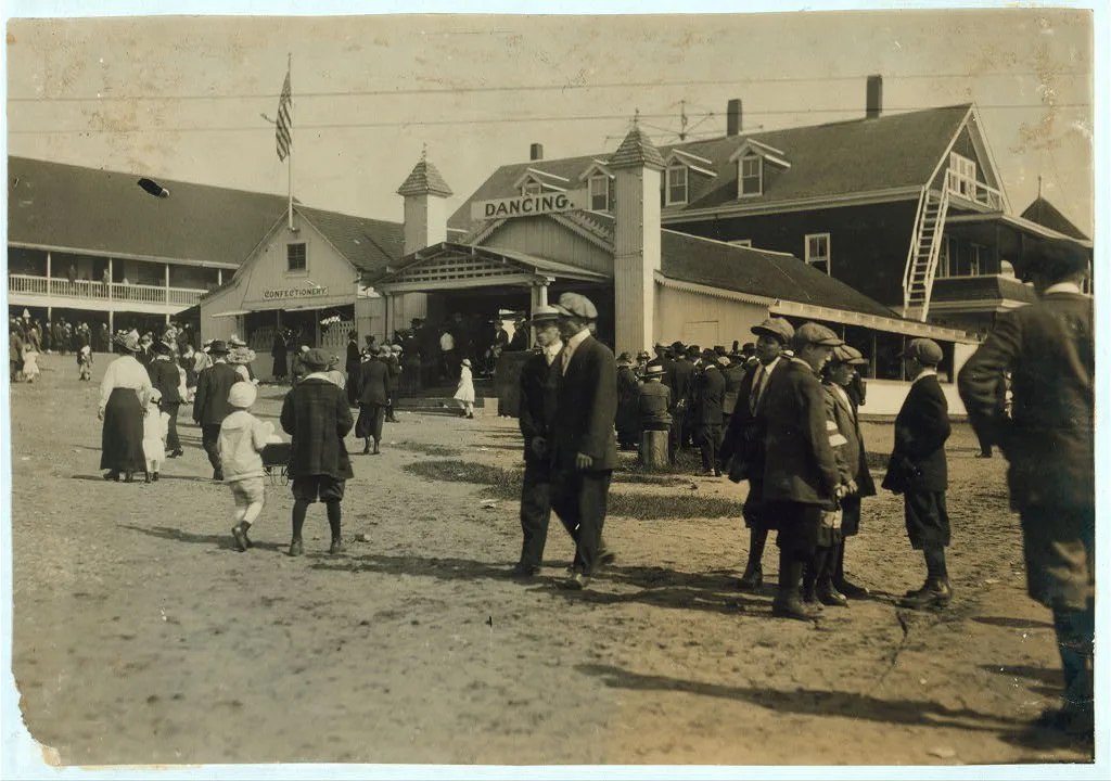 Dance Hall. See 4184.  Location: Fall River, Massachusetts, 1916