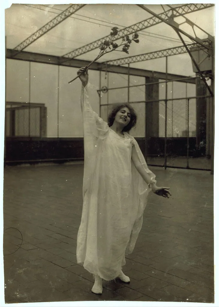 ["Joy". "I am Joy, with morning shod." [#4140: Miss Mackay's Pageant…, New York (State), 1916