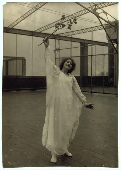 ["Joy". "I am Joy, with morning shod." [#4140: Miss Mackay's Pageant…, New York (State), 1916