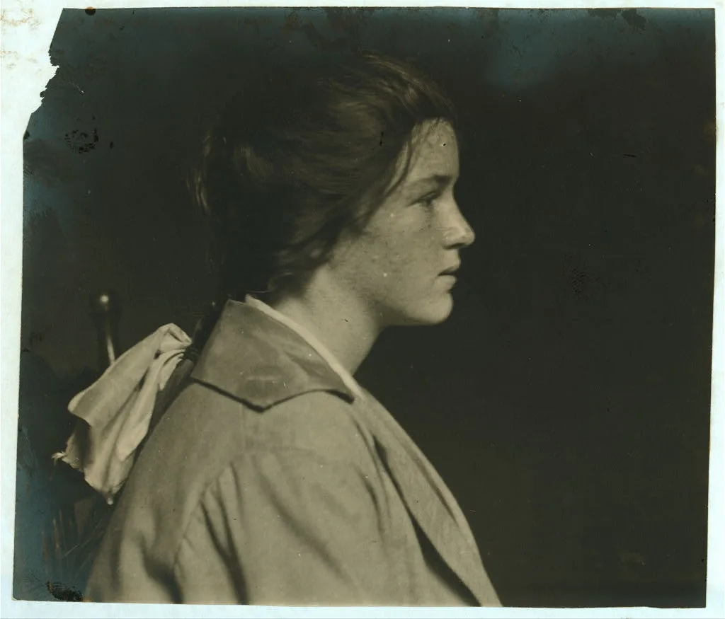 [Evelyn Casey, 129 Gaynore St., 14 years, 6 months - Irish Went to…, Massachusetts, 1916