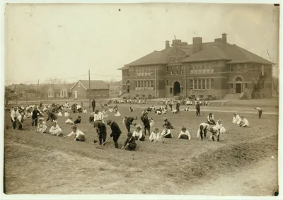 [School garden - Jefferson School. See Bliss report.]  Location:…, Oklahoma, 1917